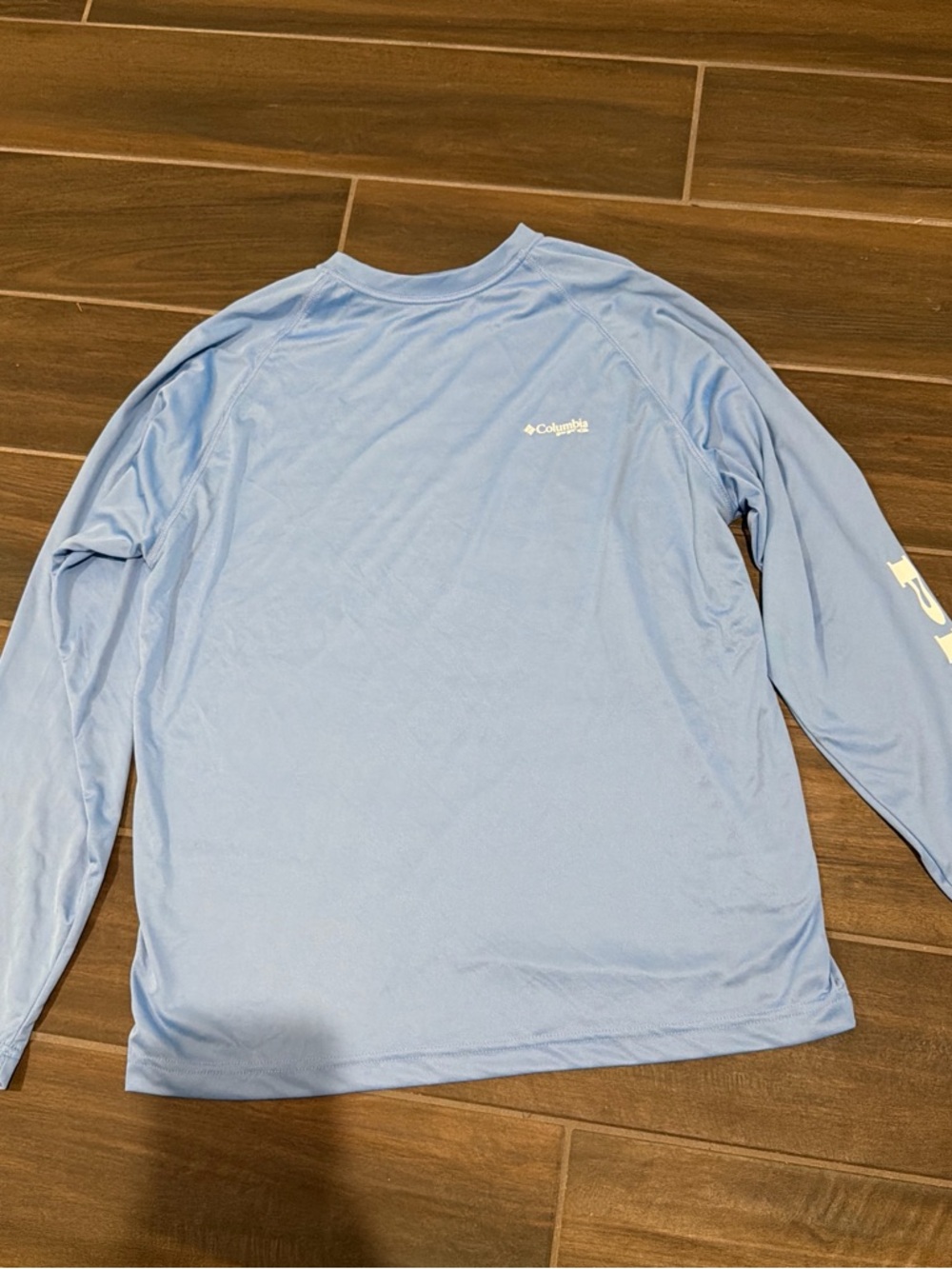 Columbia Men’s Long-Sleeve Fishing Shirt - Pale Blue